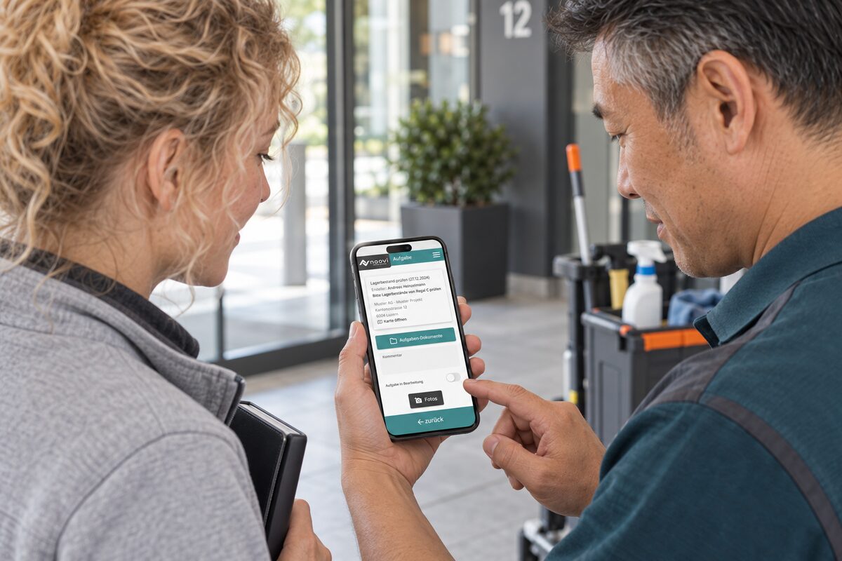 Sonstige Dienstleister – noovi App