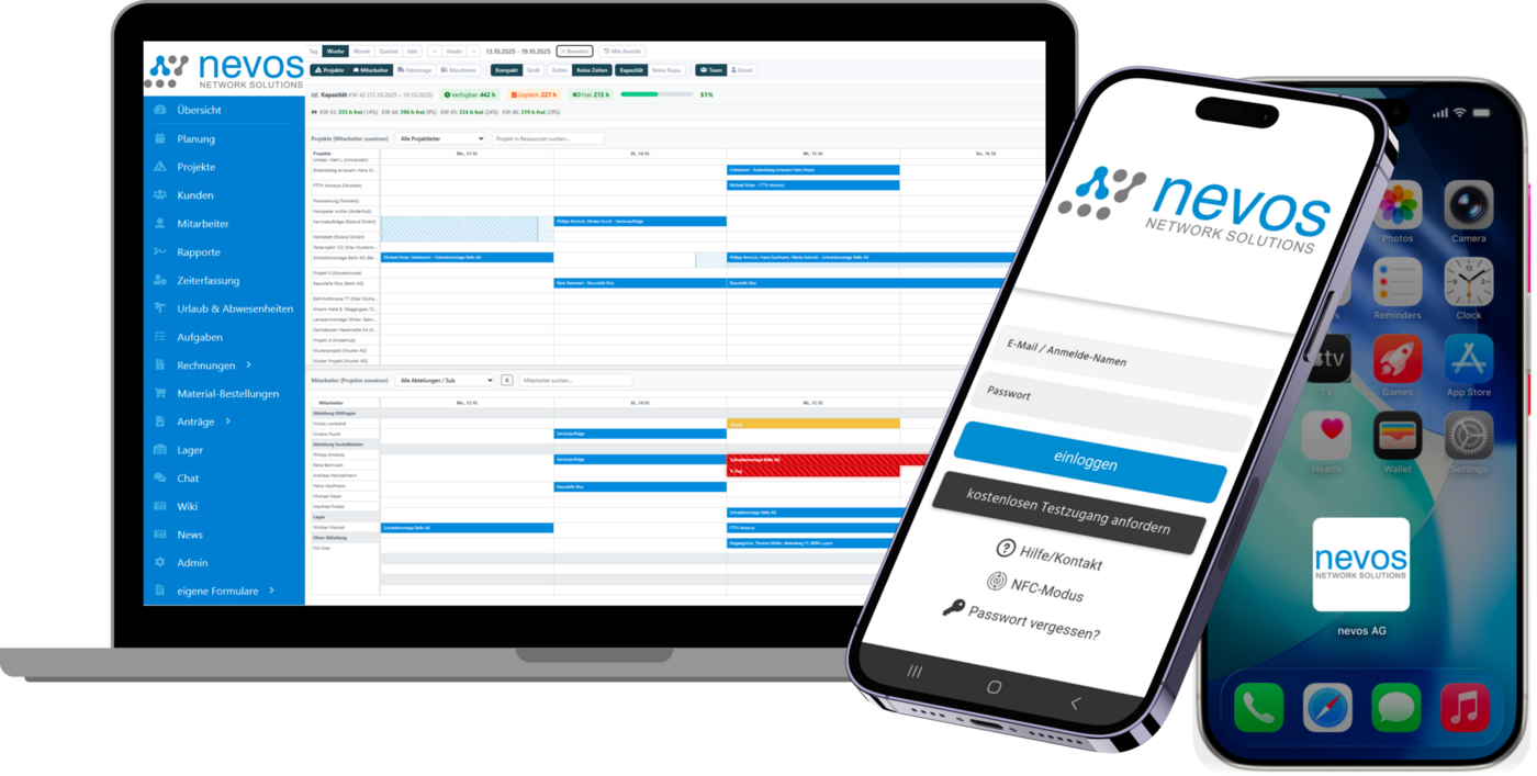 Whitelabel App Beispiel – nevos