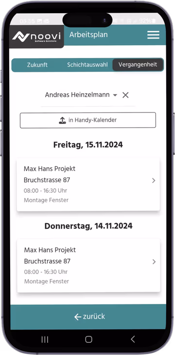Arbeitspläne